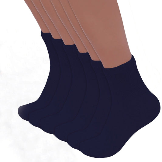 Quarter Diabetic Socks – Soft, Comfortable & Non-Binding for Daily Use (12 Pairs)