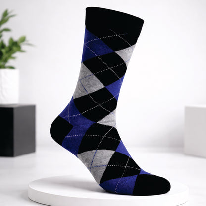 Men’s Premium Dress Socks – Breathable Cotton Blend | Comfortable All-Day Wear (3–6 Pack)