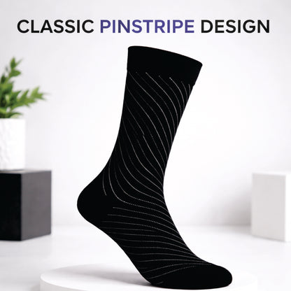 Men’s Premium Dress Socks – Breathable Cotton Blend | Comfortable All-Day Wear (3–6 Pack)