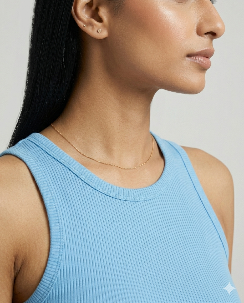 Women’s Cotton Relaxed Fit Tank Top – Everyday Basic